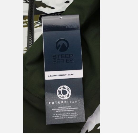 The North Face A-CAD Size M FUTURELIGHT Waterproof Men's Jacket Breathable New - Picture 9 of 15